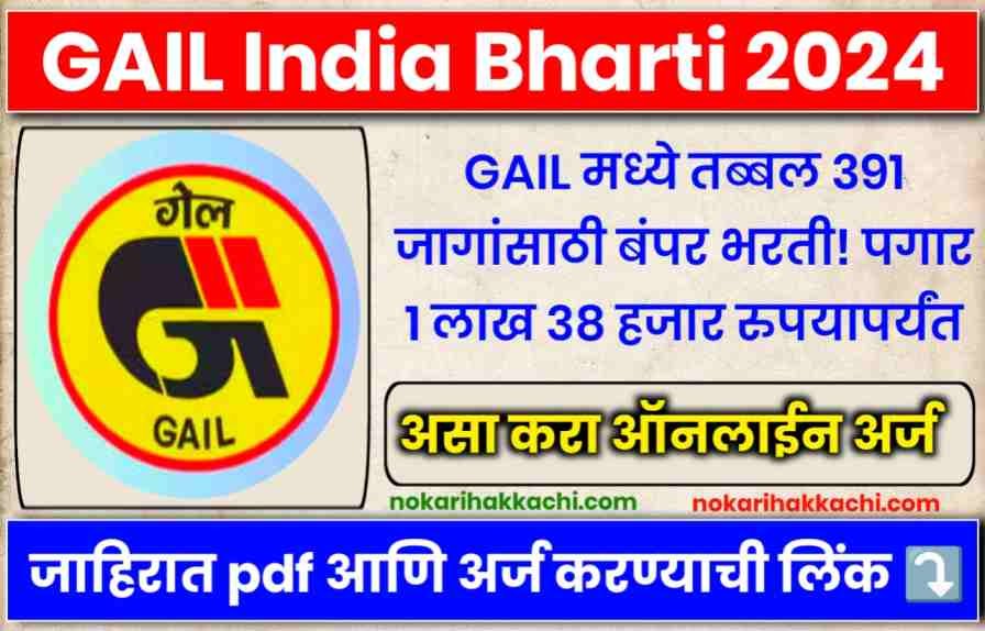 GAIL India Recruitment 2024